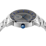 TRNDA STAINLESS STEEL MEN’S WATCH - TIMELESS ELEGANCE WITH GRADIENT LIGHT GRAY DIAL