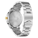 TRNDA TRENDY STAINLESS STEEL MEN'S WATCH - TIMELESS GOLD & SILVER FASHION STATEMENT