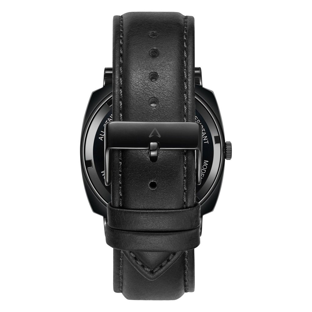 TRNDA SQUARE BLACK STAINLESS STEEL MEN'S WATCH - TIMELESS STYLE & RELIABLE FASHION STATEMENT