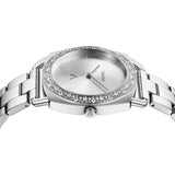 TRNDA Women's Watch with Silver Stainless Steel Case and Silver Stainless Steel Band