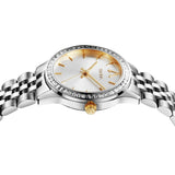 TRNDA Women's Watch with Silver Stainless Steel Case and Silver Stainless Steel Band