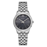 TRNDA Women's Watch with Silver Stainless Steel Case and Silver Stainless Steel Band