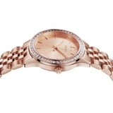 TRNDA Women's Watch with Rose Gold Stainless Steel Case and Rose Gold Stainless Steel Band