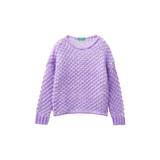 United Colors Of Benetton - SWEATER WITH JACQUARD MESH - Sold by FIG