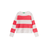 United Colors Of Benetton - SWEATER WITH TWO-TONE STRIPES - Sold by FIG