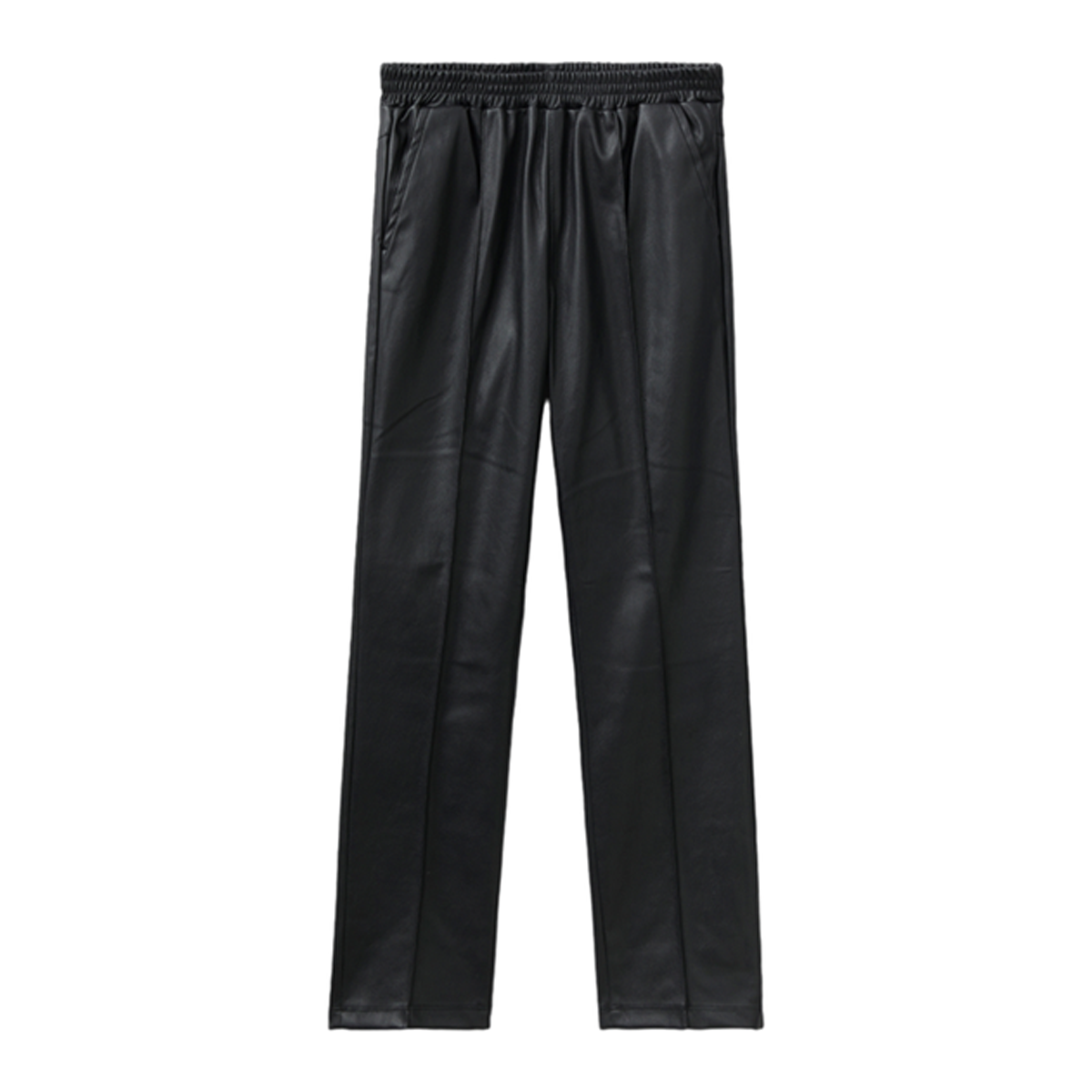 United Colors Of Benetton - SLIM FIT TROUSERS IN IMITATION LEATHER FABRIC - Sold by FIG