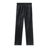 United Colors Of Benetton - SLIM FIT TROUSERS IN IMITATION LEATHER FABRIC - Sold by FIG