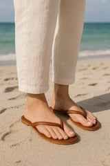 Katee - URBANA BROWN STREET FLIP FLOP