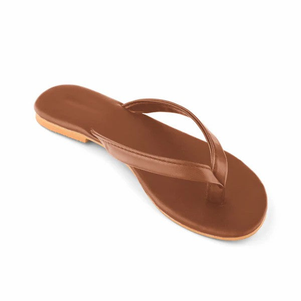 Katee - URBANA BROWN STREET FLIP FLOP