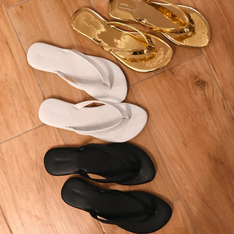 Katee -  URBANA GOLD STREET FLIP FLOP
