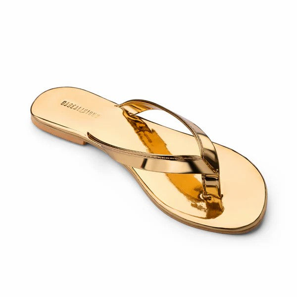 Katee -  URBANA GOLD STREET FLIP FLOP