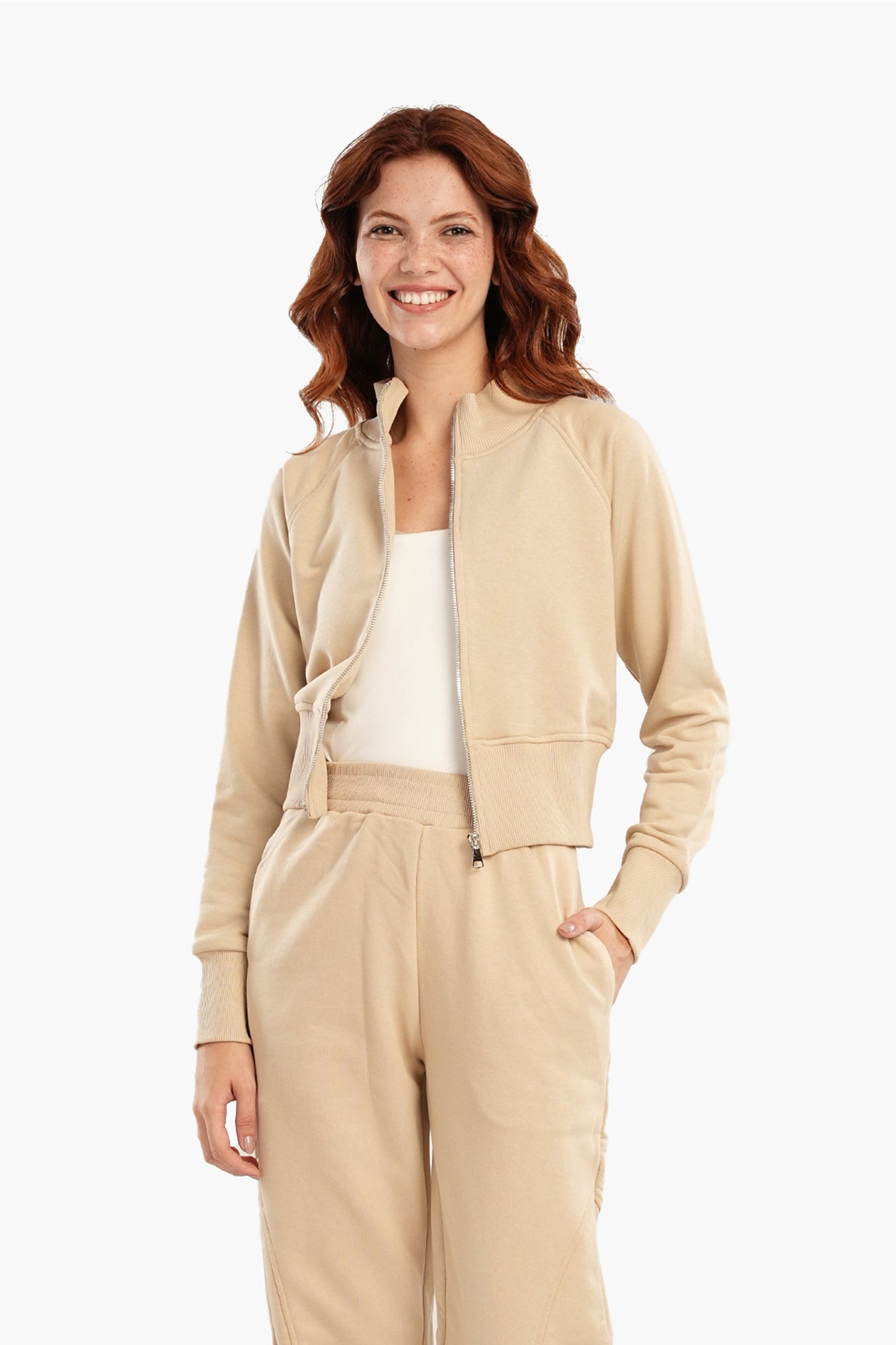 Carina - Lounge Jacket with Wide Hem