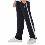 Anja - Black Sports Pants 0159-For boys