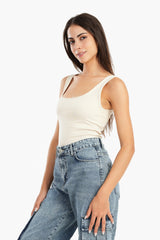 Carina - Padded Slim Fit Top