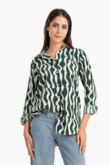 Carina -Lounge Sweatshirt with 3/4 Sleeves