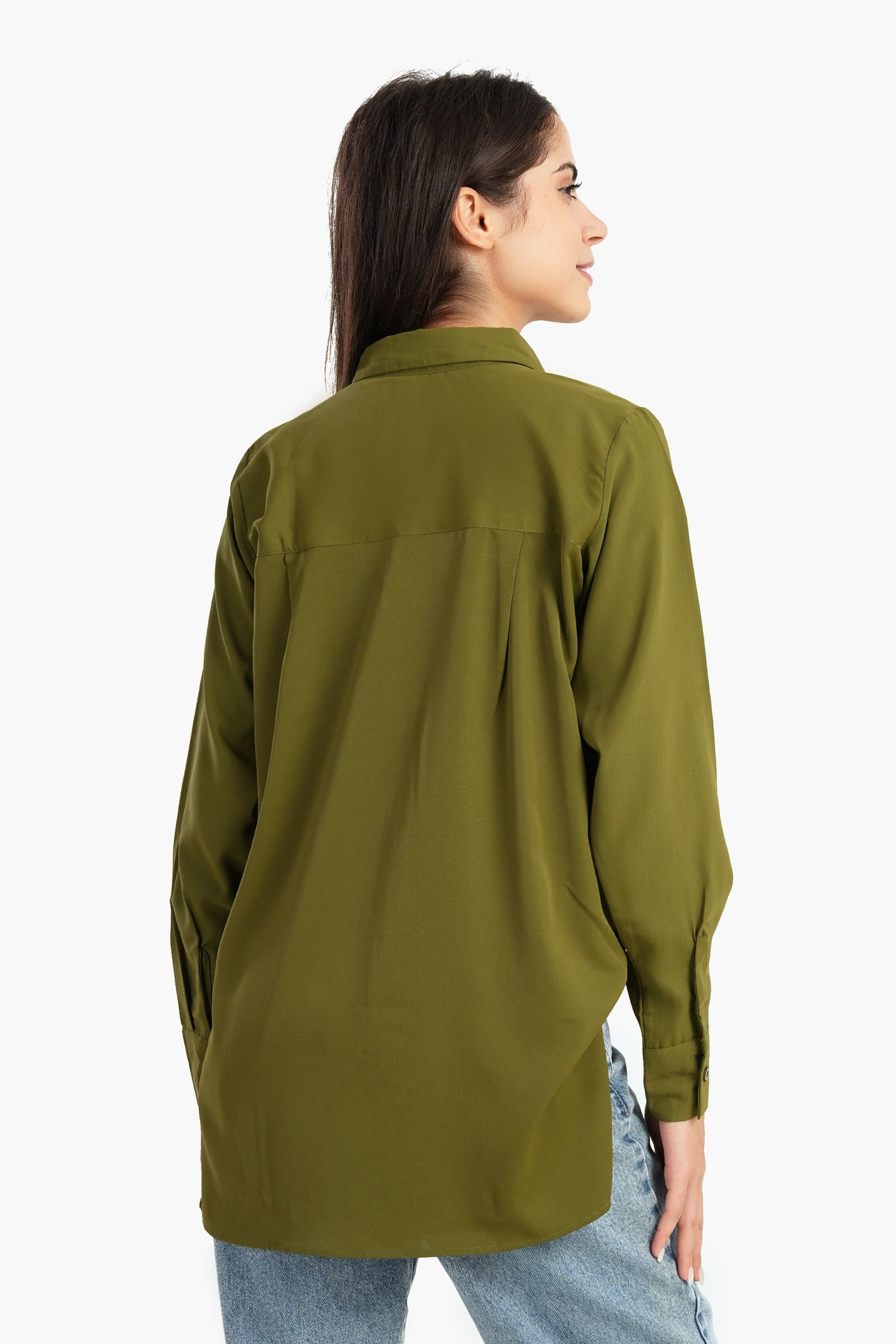 Carina -Hip Length Relaxed Fit Shirt