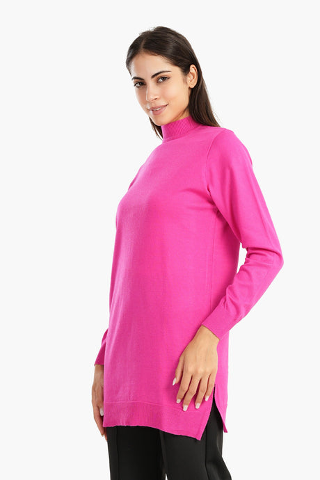 Carina -Pullover with High Neck