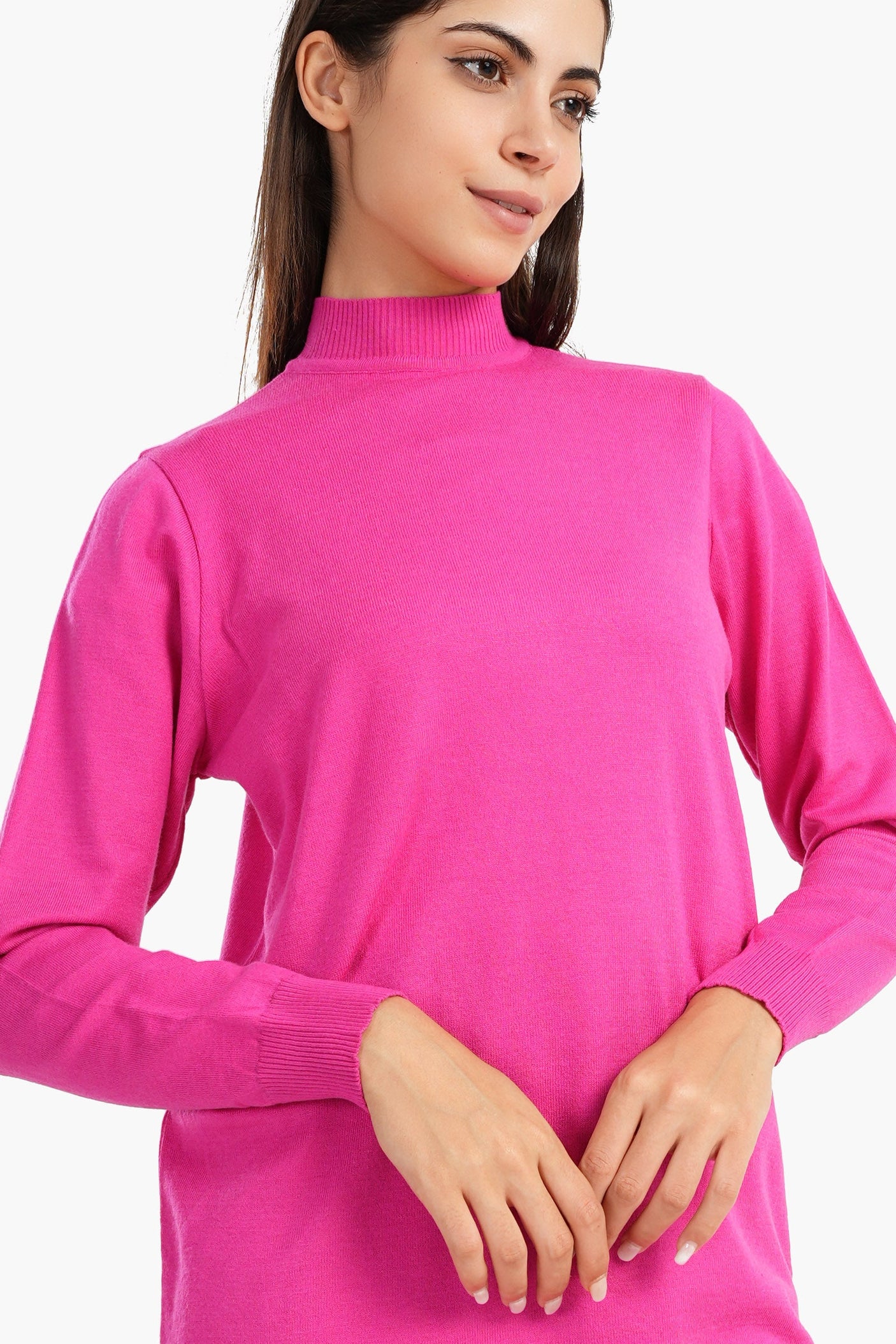 Carina -Pullover with High Neck
