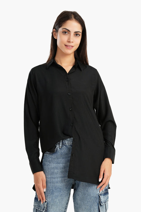 Carina -Hip Length Relaxed Fit Shirt