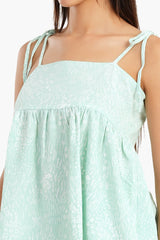 Carina - Self Pattern Pyjama Top