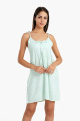 Carina - Aqua Self Pattern Nightgown