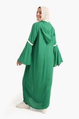Dress with Flared Sleeves