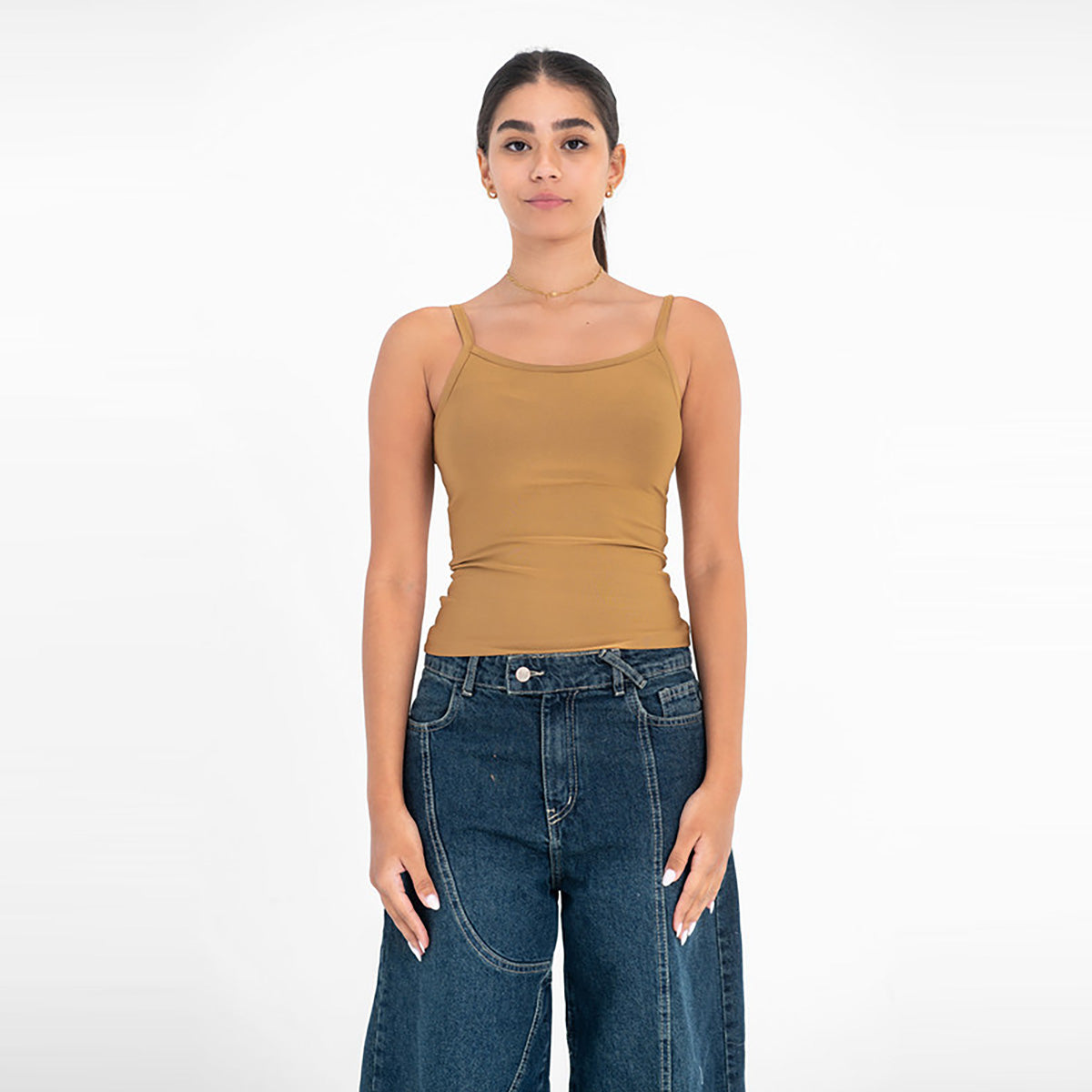 Virmo -  Microfiber Spaghetti Strap Top for women