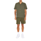 Forever 21 - Vented-Hem Drawstring Shorts - Sold by FIG