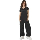 Forever 21 - Topstitched Straight-Leg Jumpsuit - Sold by FIG