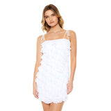 Forever 21 - Chiffon Tiered Tie-Strap Mini Dress - Sold by FIG