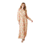 Forever 21 - Floral Print Chiffon Maxi Dress - Sold by FIG
