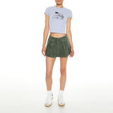 Forever 21 - Pleated Corduroy Skort - Sold by FIG