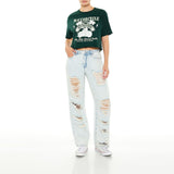 Forever 21 - Destroyed High-Rise Jeans - Sold by FIG
