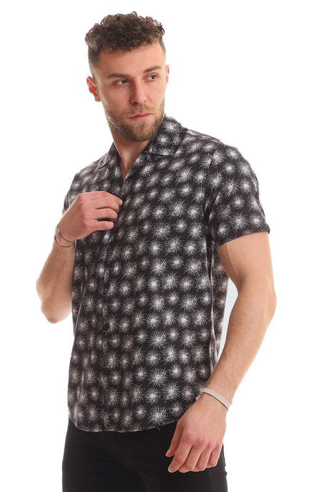 White Rabbit - Fireworks Short Sleeves Buttoned Shirt