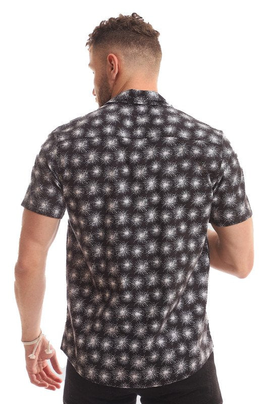 White Rabbit - Fireworks Short Sleeves Buttoned Shirt