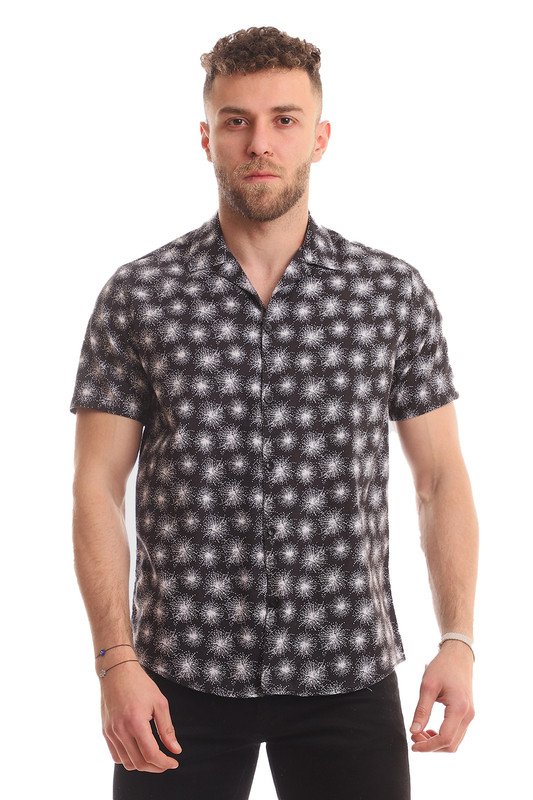 White Rabbit - Fireworks Short Sleeves Buttoned Shirt