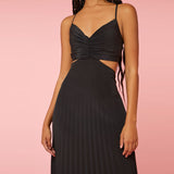 Forever 21 - Pleated Cutout Maxi Dress - Sold by FIG