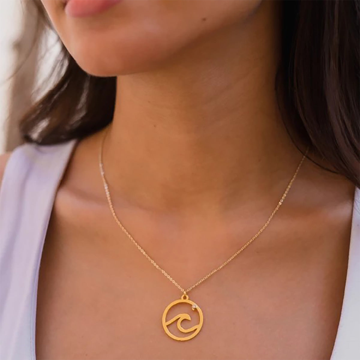 Celestial - Wave Necklace