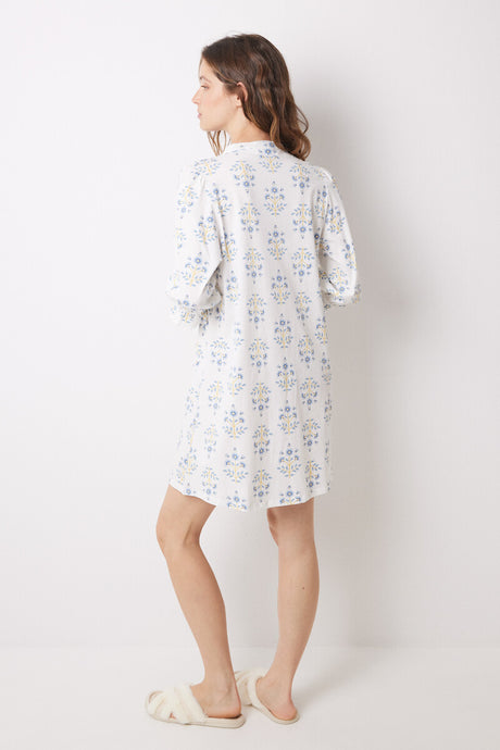 Women Secret - Flower Printed Short Nightgown  for women - Sold by FIG