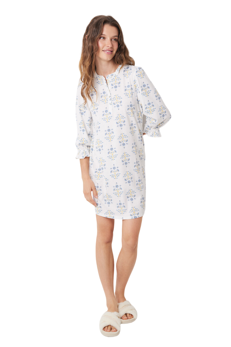 Women Secret - Flower Printed Short Nightgown  for women - Sold by FIG