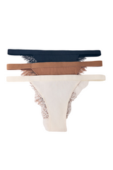 Women Secret - 3-Pieces Brazilian Panties for women - Sold by FIG