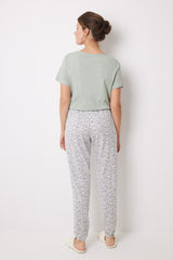 Women Secret - Flower Print Skinny Pajamas Pants for women - Sold by FIG