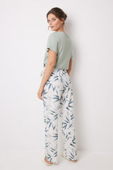 Women Secret - Leaf Print Pajamas Pants for women - Sold by FIG