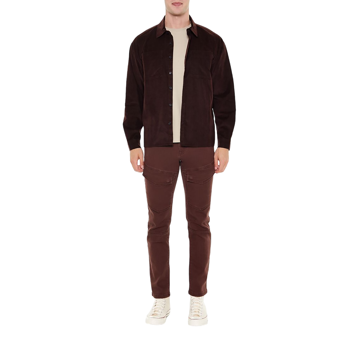Forever 21 - Woven Long sleeve shirt - Sold by FIG