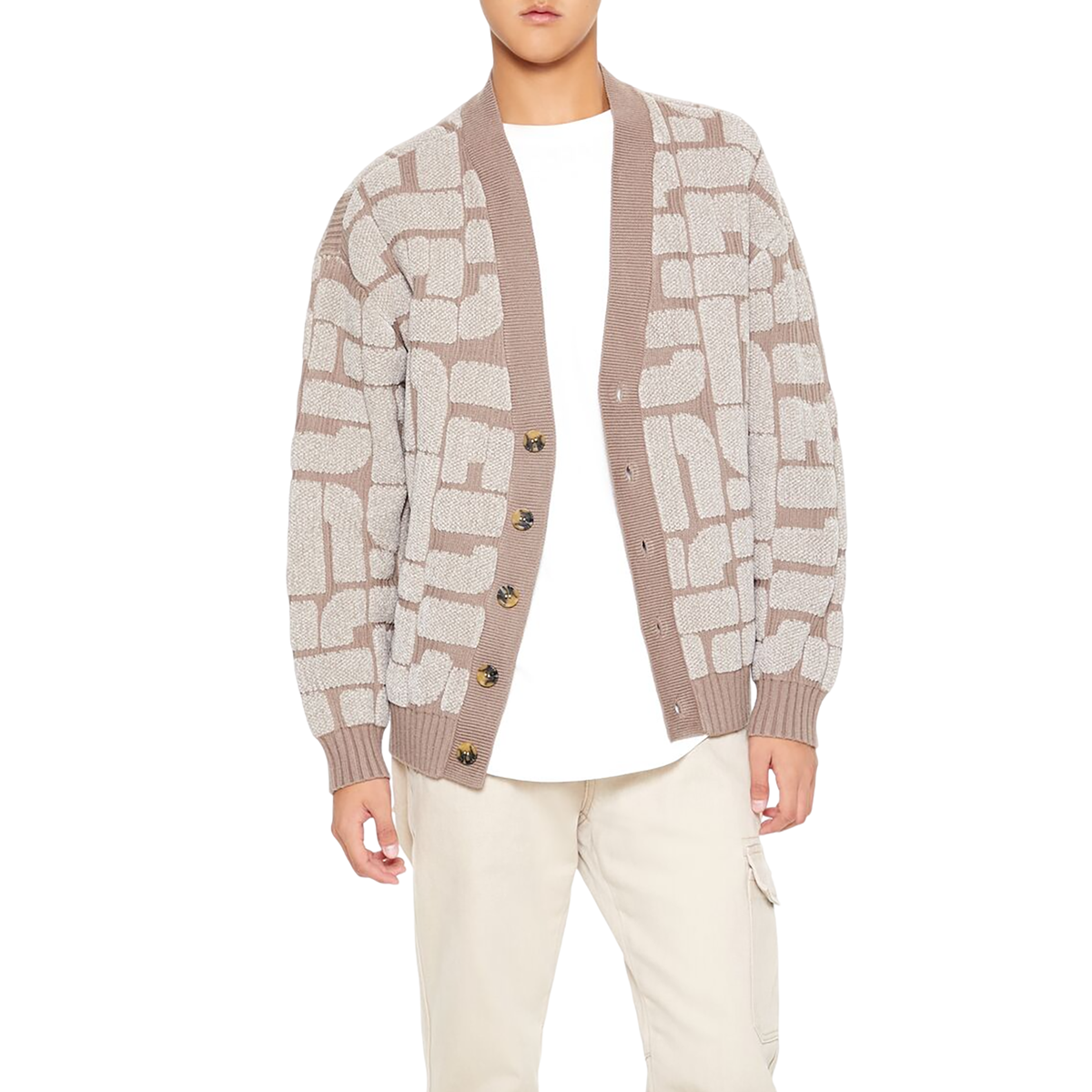 Forever 21 - Geo Cardigan Sweater - Sold by FIG