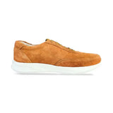 Leazus - S-ORCA SUEDE SNEAKER -HAVANA