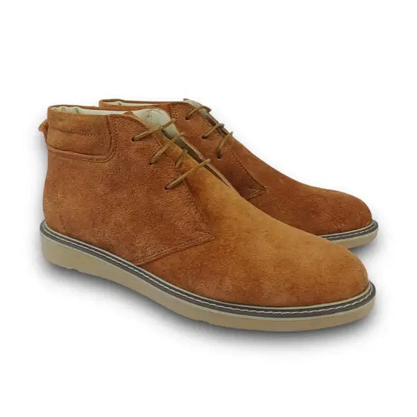 Leazus - Suede Flat Ankle Boot - S-8001