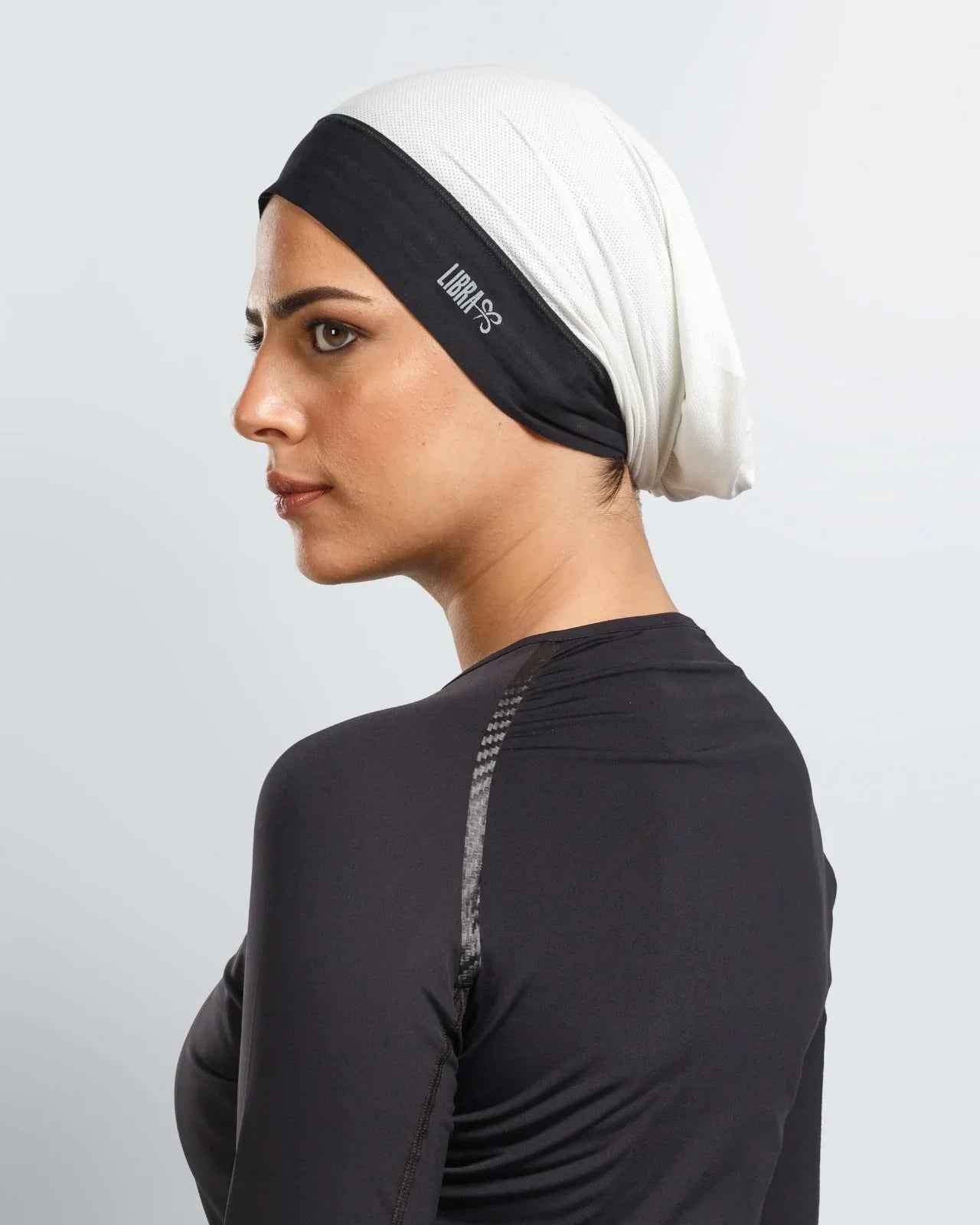 LIBRA Bandana-White
