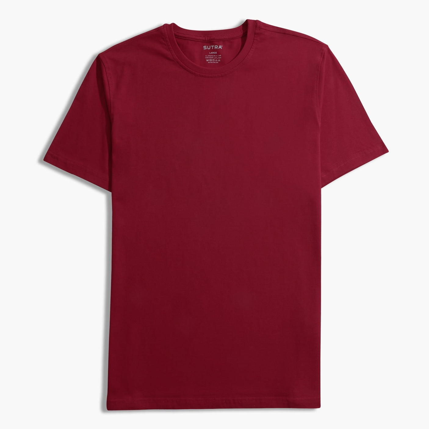 Basic Slim Fit Round T_Shirt