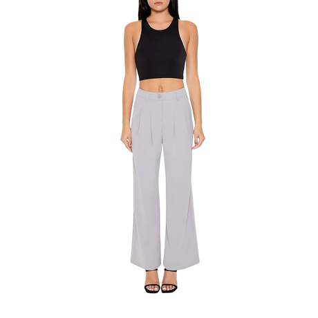 Forever 21 - High Waist Casual Pants - Sold by FIG